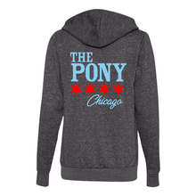 Load image into Gallery viewer, Pony Chicago Star Unisex Full-Zip Hoodie - The Pony Shop
