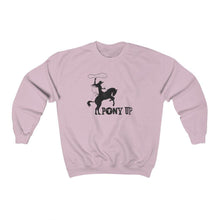 Load image into Gallery viewer, Pink pony up sweatshirt
