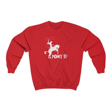 Load image into Gallery viewer, Red pony up sweatshirt
