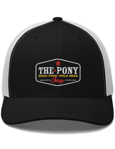 Patch Logo Trucker Cap - {{ The Pony Inn, Chicago}}